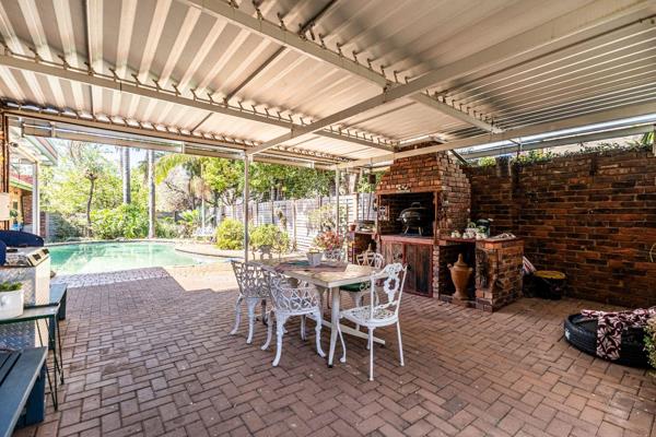 This beautiful face brick  property is set on a corner stand and a well established garden with a STRONG BORE HOLE, water feature and ...