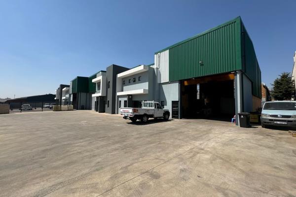 Located within the industrial node of Chloorkop, these units have been recently ...