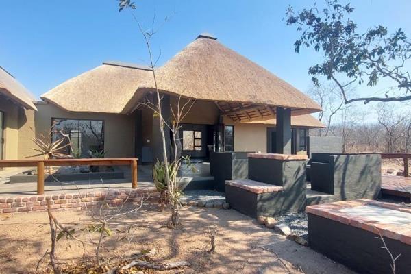 This brand-new, furnished three bedroom, two bathroom house in the prestigious Moditlo Wildlife Estate, an unparalleled living ...