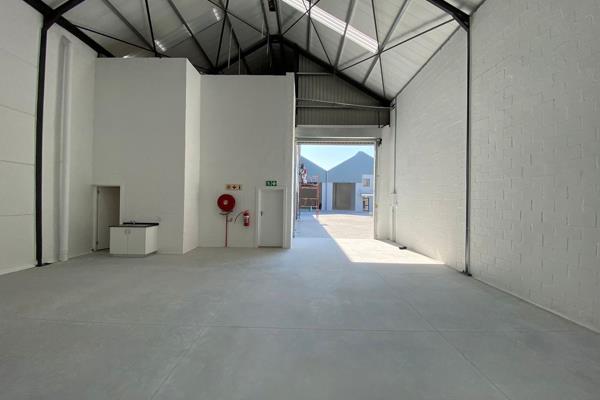 This newly developed 415m2 warehouse in Firgrove Industrial Estate, Somerset West, is a ...