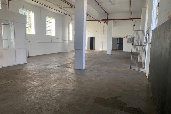 This workshop/warehouse space is now available in a secure complex on Harrower Road ...