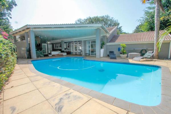 Nestling amongst mature trees in lovely La Lucia is this 3 bed, 2 bath family home. ...