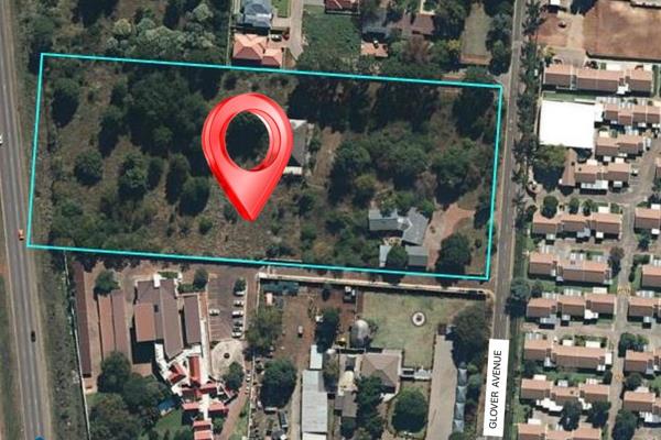 Prime 2.1414 Ha development land located in Die Hoewes, Centurion, a well-connected ...