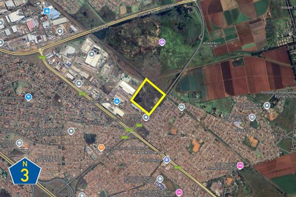 Extent: +/- 103 989 sqm | Zoning: Industrial 1 | Easy access to N3 National Highway via ...