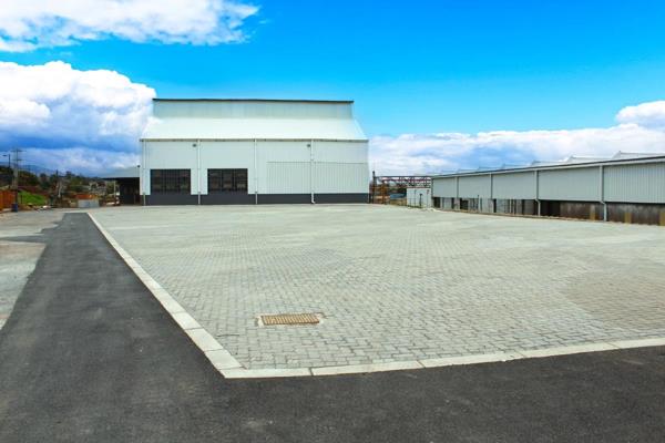 This newly renovated warehouse facility measures 5488 sq M with a large yard.
It is ...