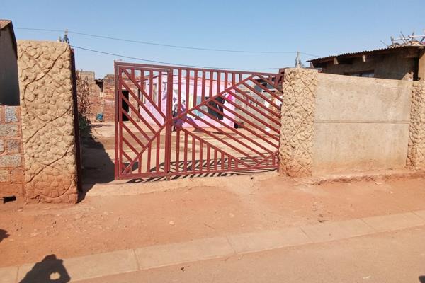 Two bedroom house for sale in Zonkezizwe, with a toilet. The yard is well secured and wall fenced. The property is a good start up. It ...