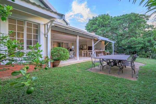 This stunning 3 bed, 3 bath home situated on Mt Edgecombe Golf Estate 2 with easy access to gate 6 offers open plan living areas that ...