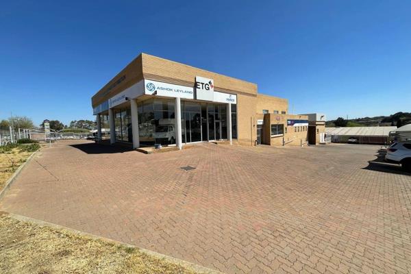 This 1,504-square-meter industrial property in Halfway House, Midrand, is available for ...