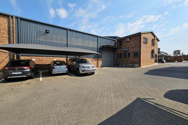 This well-maintained 550m&#178; warehouse is available for immediate lease in a secure ...