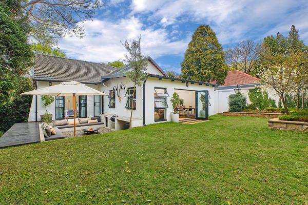 This stunningly renovated home in the trendy suburb of Linden, Johannesburg, is looking ...