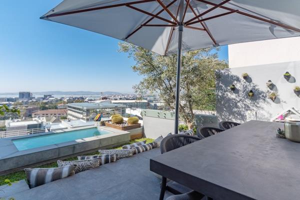 Imagine waking up to breathtaking views of Table Bay Harbour and the historic V&amp;A Waterfront from your private terrace. This ...