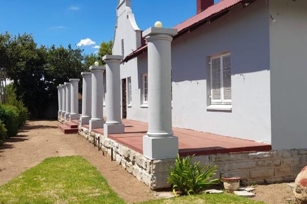 This charming old Cape-style house located on the main street of Vredefort has an abundance of features to offer:

- A BOREHOLE ...