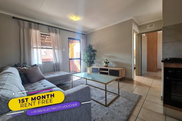 2 Bed 1 Bath Apartment to let in the South of Johannesburg
?	Immaculate modern two-bedroom apartment
?	All Rooms tiled Access Control ...