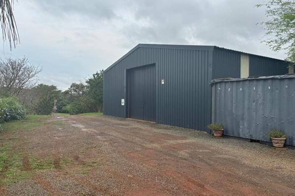 Light Industrial Premises for Rent Near Ballito 

•	Size: 300 square meters
•	Layout: Open floor space with a neat office area
•	Power: ...