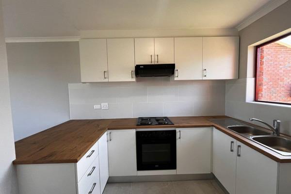 Property has just been renovated.
Available 1 October 2024
Rental amount = R 8200-00 ...