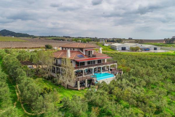 Discover this extraordinary opportunity to own a farm in the heart of the Winelands, offering breathtaking panoramic views. This farm ...