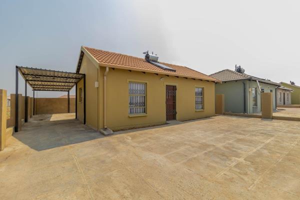 Two bedroomhouse very secure 
the whole house has been tiled out  
this modern house is ideal for a newly wed couple 
two lovely ...