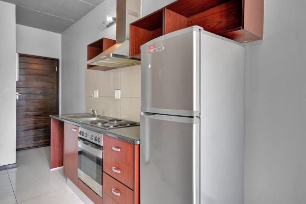 Bachelor unit with modern finishes, tiled flooring, built in cupboards and closets. ...