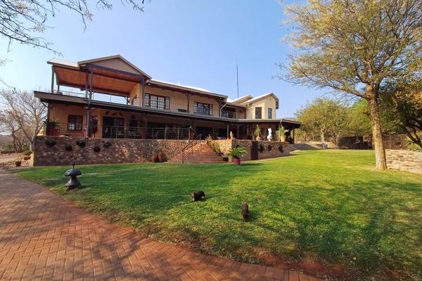 This remarkable 65-hectare smallholding is located just 5km outside Thabazimbi. 

It ...