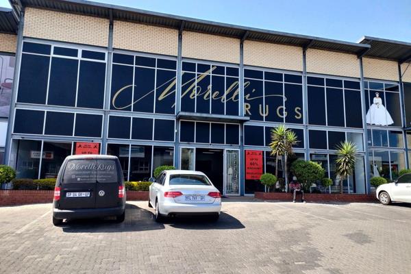 The unit is a showroom situated in the Northlands Deco Park at the intersection of ...