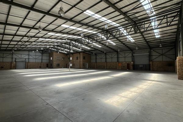 This well-located industrial warehouse in Stormill offers the perfect space for ...