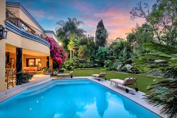 A stunning luxury Italian-style home nestled within a secure gated enclave, surrounded by a peaceful, forest like setting.
The ...