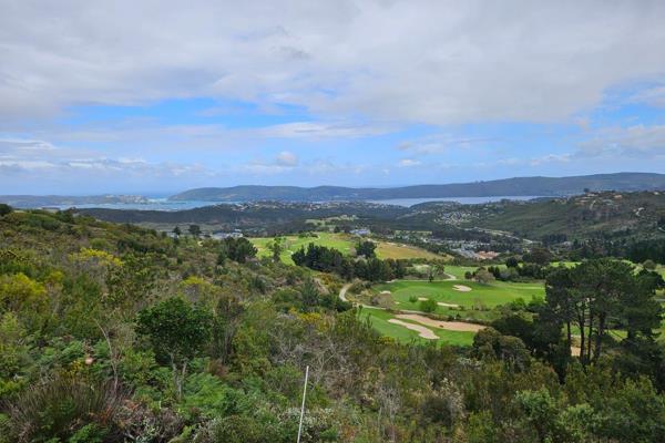 Commanding stunning views of the Simola Golf Course, Knysna Heads and Lagoon as well as ...