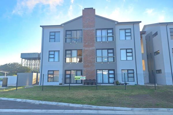 Centrally situated, modern apartment in secure complex : Ground floor, open plan living area with built-in braai, kitchen, 2 bedrooms ...