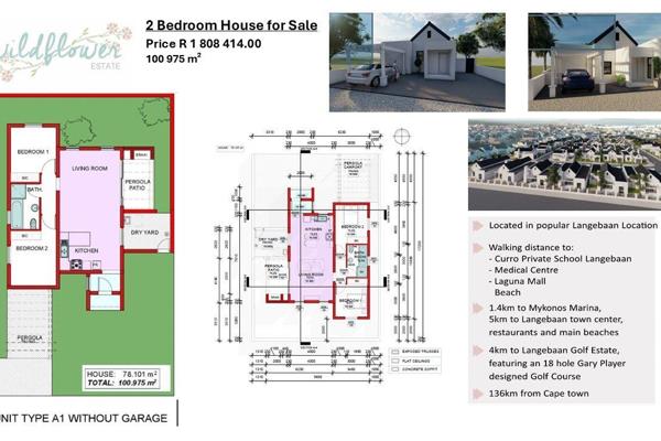 Plot and Plan - A1

This New Development in Langebaan only have 7 plots left. 

The properties will offer the following:

The Type A1 ...