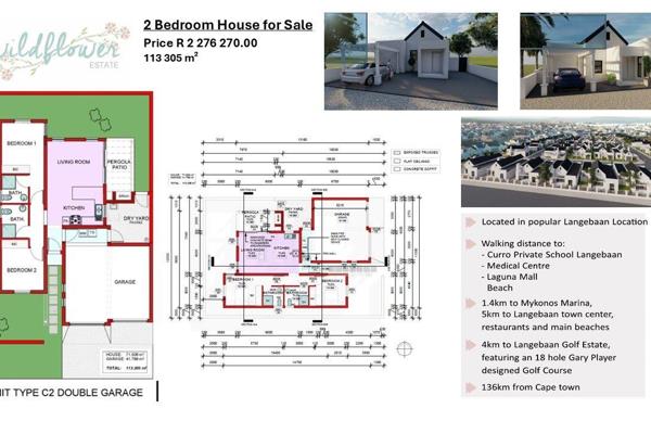 Plot and Plan - 2 Bedroom House - Wildflower Estate

- Type C2 Plan offers the following:

- 2 Bedrooms with 2 Bathrooms

- Open Plan ...