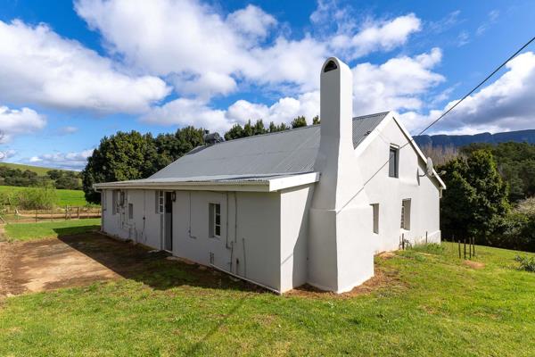 Beautiful 23-hectare lifestyle farm, 21 km north of Riversdale at the foothills of the ...