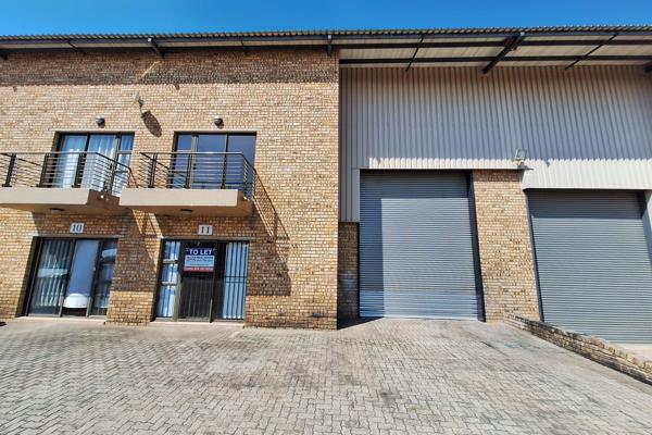 Well maintained Mini unit TO LET in secure business park. The warehouse component boasts ...