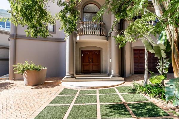 Discover your dream home in the prestigious Waterkloof 24 hour guarded neighborhood! This stunning 3-level property offers 4 spacious ...