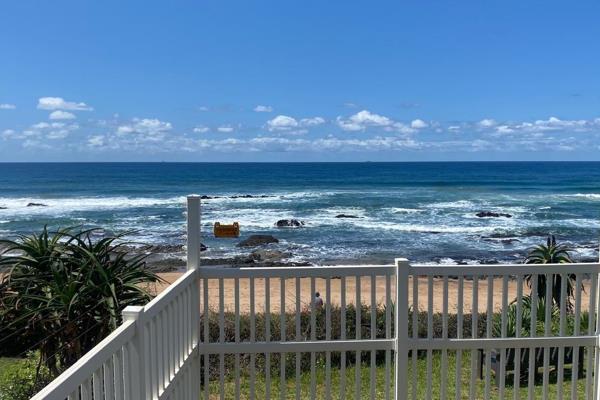 Experience beachfront living at Shaka’s Rock with this stunning, fully furnished apartment in a secure complex, offering direct access ...