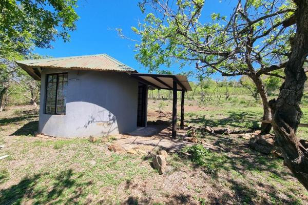 This Bachelor Rondawel is on a Game farm and it is very small. It has 1 bathroom &amp; a kitchen basin unit, outside there is a ...