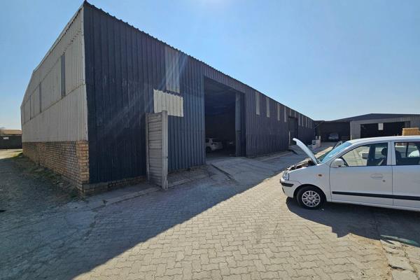 This 400m2 Factory is available To Let in a safe and secure industrial park in the ...