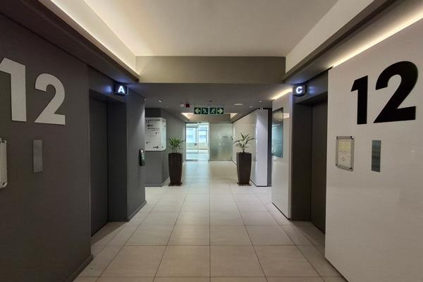 This 243 square meter office space on the 12th floor of a prestigious building near the ...