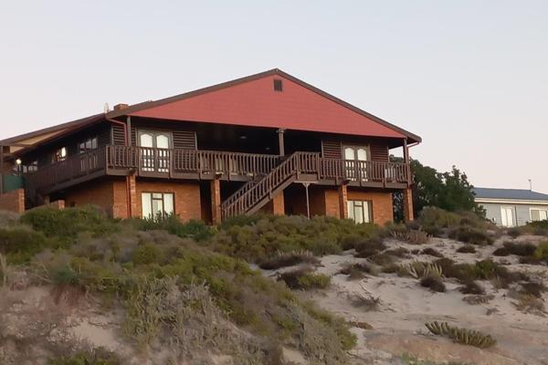 This beachfront property along the pristine shore of Britannia Bay in the West Coast is ...