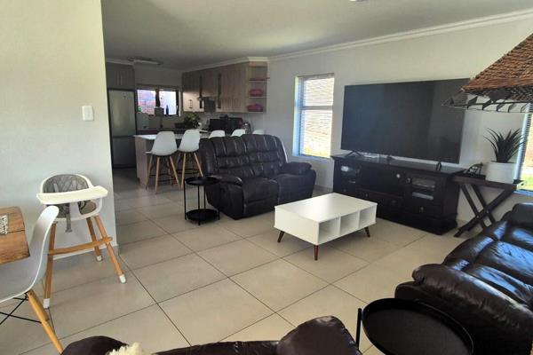 &quot;AVAILABLE 1ST DECEMBER 2024&quot;  New double storey house to rent in security estate. Close to Hartenbos CBD and beachfront. ...