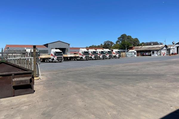 Spacious Logistics Yard To Let in Elandsfontein

This spacious industrial yard of ...