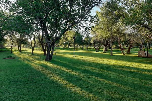 Small 43,5 ha Game Farm 
200M Riverfront  on Elandsrivier  and fully gamefence 
4 Bedroom house,  Borehole,2 Garages,
Game Impala ...