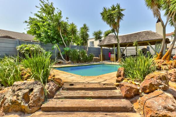 Spacious Open Plan Lounge / Dining Room which leads into indoor braai area, this flows to the outdoor garden with ideal Lapa and ...