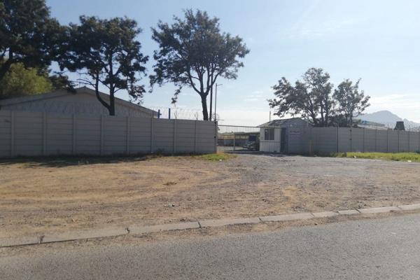 Prime 2500m2 Paved Yard for Rent in Hammond Street, Strand – Ideal for Storage or Truck ...