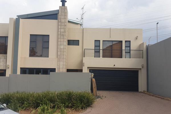 Spacious double storey cluster available in a safe complex with 24 hour security guard on site.
Modern dining and living area, lovely ...