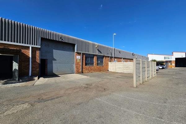 This well-maintained 2,496m2 Factory is available to let in a secure industrial park ...