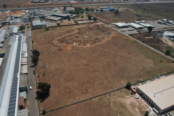 Large industrial zoned land available for sale in Meyerton, This property measures ...