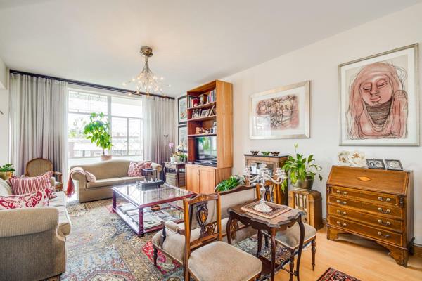 The apartment has 3 bedrooms, 2 bathrooms open plan receptions and a covered balcony that can be used as a study or sun room . The ...