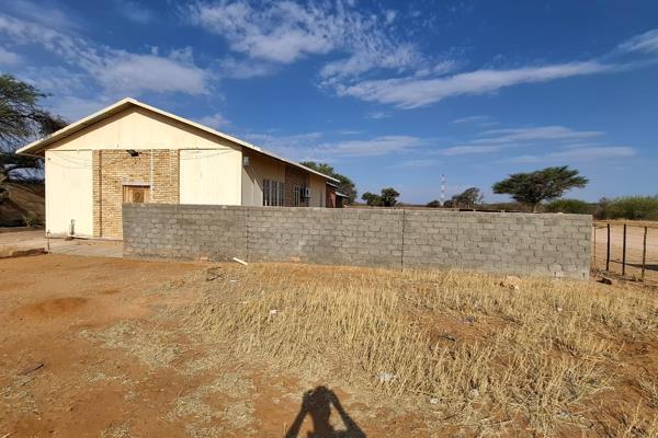 House For Sale In The Village Of Vostershoop Near The Molopo Nature Reserve On The Botswana Border. You Can Create A Beautiful Guest ...