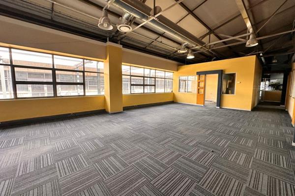 This 643 sqm office space at Cradock Square, Rosebank, offers a blend of functionality ...