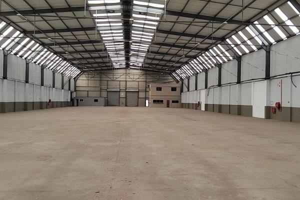 Massive industrial warehouse/factory for lease in a safe and secure business park in ...